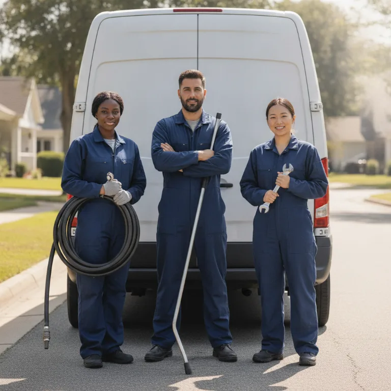 Septic Tank Pumping team in Greensborough